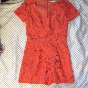 Fancy romper with pockets